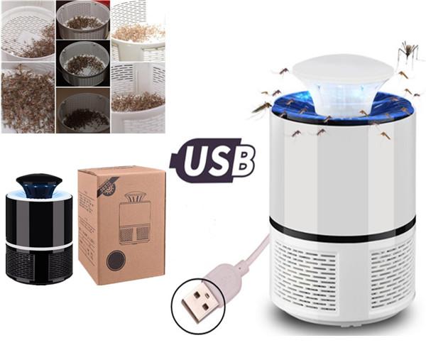 NEW USB Photocatalyst Mosquito killer lamp Mosquito Repellent Bug Insect Trap light UV Light Killing Trap Lamp Fly Repeller