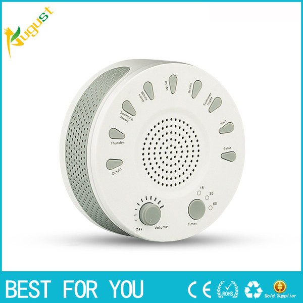 2018 New Sound Relaxation Machine Household Sleep Helper with 9 Nature Music Health Care Sleep Stop Snoring Sleep Helping Device