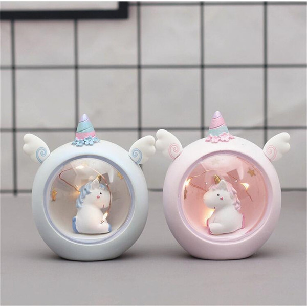 Cartoon Creative Unicorn Night Lights Room Decoration Unicorn Star Lights Student Children Gifts Kids Bedroom Lamp Night Lamps