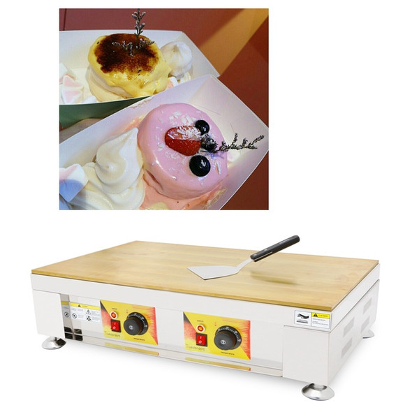 2019 New Product Stainless Steel Non-Stick Double Heads Japanese fluffy pancakes maker souffle machine, souffler maker with CE certificate