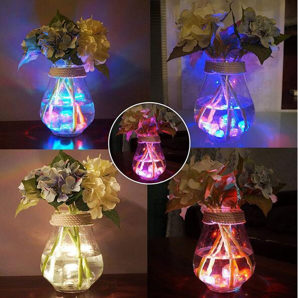 Wedding Decoration Battery Waterproof RGB Tea MINI LED Light With 24Key Controller For Christmas Halloween Party Free Shipping