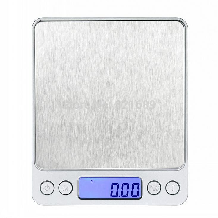 Wholesale-Promotion 500g/0.01 g Precision Digital Kitchen Weighing Scale with LCD Screen factory price promotion Free shipping