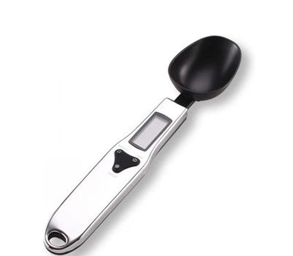 Mini Scale LCD Display 0.1g/500g Digital Innovative Spoon Kitchen Scale Maximum Scale 500g DHL Fedex Free Shipping