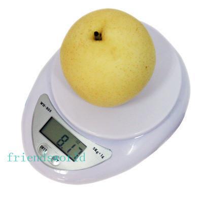 Hot Selling 200pc 5000g 5kg x 1g Household Scales Digital Electronic Kitchen Weighing Scale Diet Food Balance Free Shipping