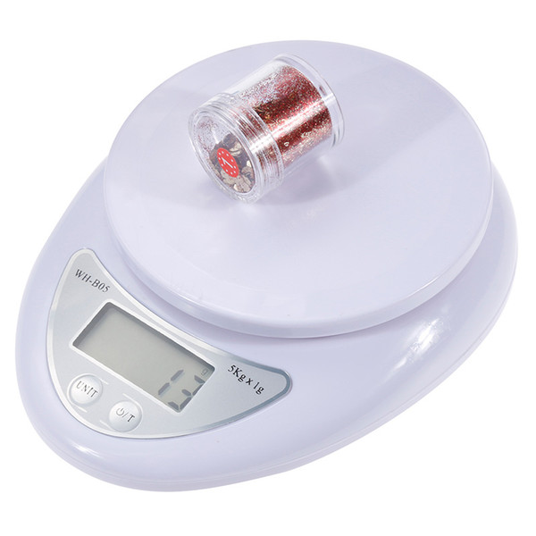 5kg / 1g portable digital scale LED electronic scale food balance measurement weight kitchen LED electronic scales sold by package