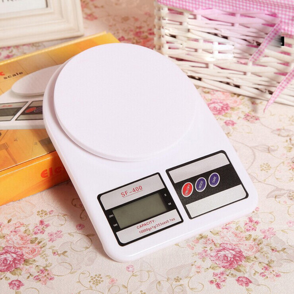 SF-400 electronic balance 1 kg / 0.1 g 10 kg / 1 g Digital Electronic Kitchen weighing household Scales Diet Food Balance Scales free DHL