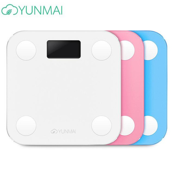 YUNMAI Hot Bathroom Smart Mini YUNMAI Scale BMI Digital Body Fat Scales Clever Electronic Human Weight Mi Scales Steelyard LCD Display TB