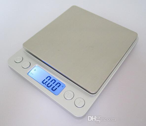 Wholesale 2016 New Hot Sell 500g/0.01 g Precision Digital Kitchen Weighing Scale with LCD Screen Free shipping