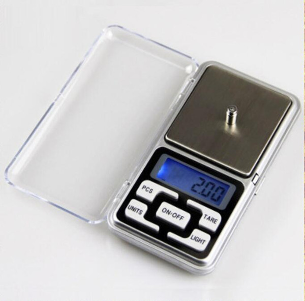 wholesale Mini jewelry pocket LCD Digital Scale Electronic Scale Weight Scale backlight 200G 500G/0.01G g/tl/oz/ct