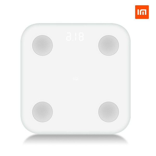 Original Xiaomi Mi Smart Body Fat Scale With Mifit APP & Body Composition Monitor With Hidden LED Display And Big Feet Pad