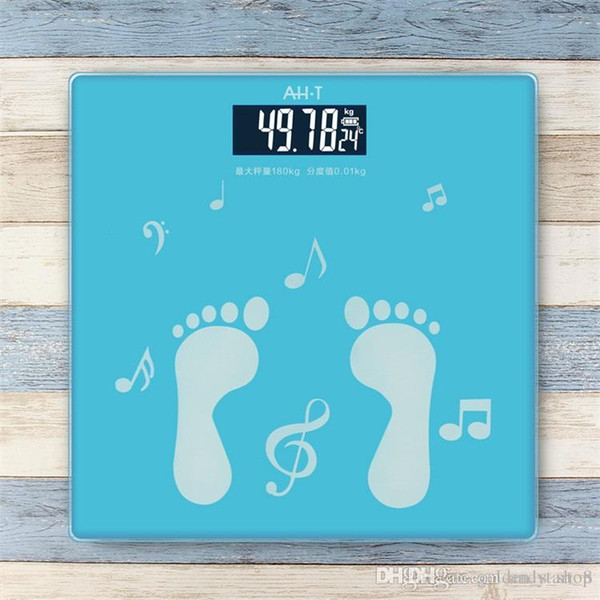 7 colors High quality bathroom scale weight scale portable human body electronic scale,convenient and cheap!!