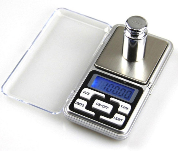 scales digital Mini Electronic Pocket Scale 200g 0.01g Jewelry Diamond Scale Balance Scale LCD Display with Retail Package LLFA