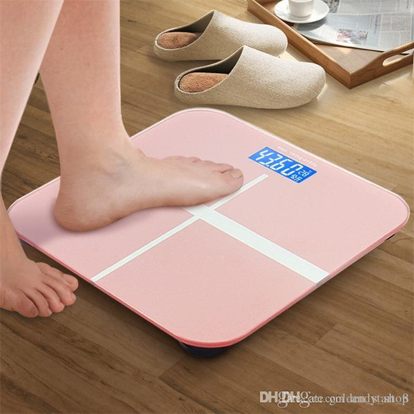 Personal Body Fat Electronic Scales Hydration Muscle Weight Scales Digital Bathroom Scales for Home-use 300lb with LCD Display