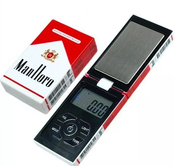 100g x 0.01g Digital Pocket Scale Balance Weight Jewelry Scales 0.01 gram Cigarette Case scales Free Shipping DHL LLFA