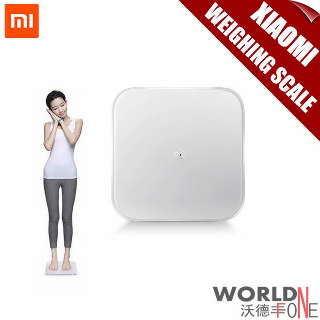 Wholesale-2015 New Original Xiaomi Mi Smart Weighing Scale Xiaomi Scale Xiaomi Weigh Scale Support Android 4.4 iOS7.0 Abovebluetooth 4.0