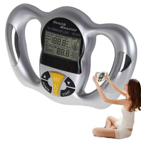 Digital scale LCD Body fat Meter Health Monitor slim Fat Analyzer measure fat scale BMI Mass Index Handheld Calorie hand meter