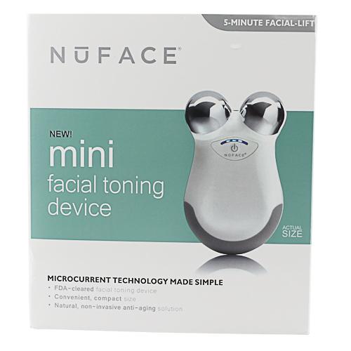 Nuface Mini Facial Massager Skin Care microcurrent Tools Cleaning Device for Women Men Home Skin Firmness Face Sliming Device Sealed Box