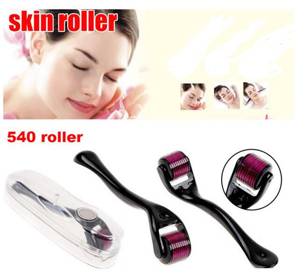 0.25 0.3 0.5 0.75 1.5 2.0 2.5 3.0 mm 540 Needles Derma Micro Needle Skin face Roller Dermatology Therapy Microneedle Dermaroller Rolling hot