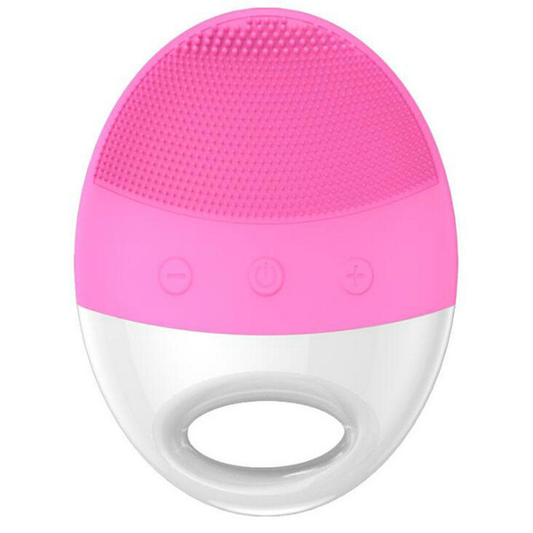 Face Cleaning Mini Electric Massage Brush Washing Machine Waterproof Silicone Cleansing Tools new arrival best seller