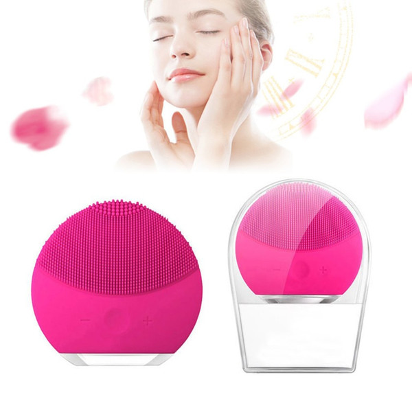 LUNA mini2 T-sonic Silicone Cleansing Device Blackhead Acne Removeal Rechargeable Electric Facial Cleaner Beauty Instrument Free Shipping