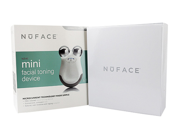 Top Nuface Mini Facial Massager Skin Care microcurrent Tools Cleaning Device for Women Men Home Skin Firmness Face Sliming Device Sealed Box