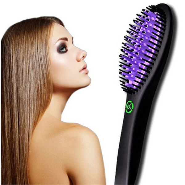 Magic Comb Hair Straightener Brush Comb Hair Straightening PK Antomatic LCD Hair Straightener Comb