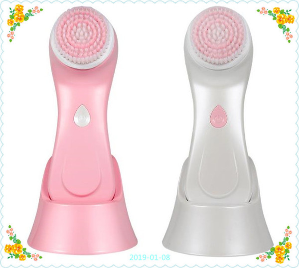 New Japanese and Korean Face Cleansing System Face Massager Soft Brush Face Washing Machine Cleaner Brush Electric Ultrasound Beauty Appara