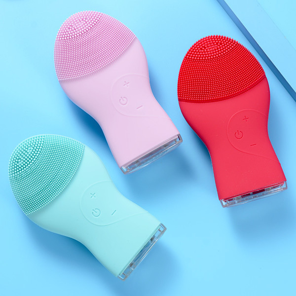 Beauty cleansing instrument electric silicone pore cleaning household rechargeable wash face cleanser usb version