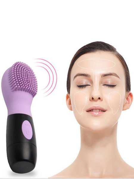 E l e c t r i c S ilicone Facial Cleansing Instrument Pore Clear Device