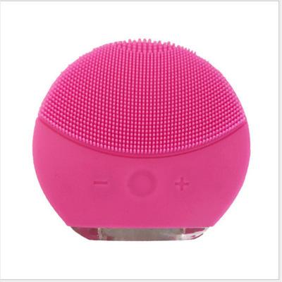 Pore cleaner electric facial washer charged acoustic facial washer Mini silica gel facial cleaner you can believe