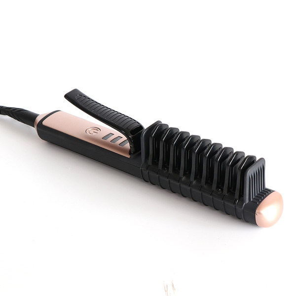 Lescolton Electric Hair Straightener Brush Hair Comb Massager Straightening Fast Hair Beauty Tool free DHL with box