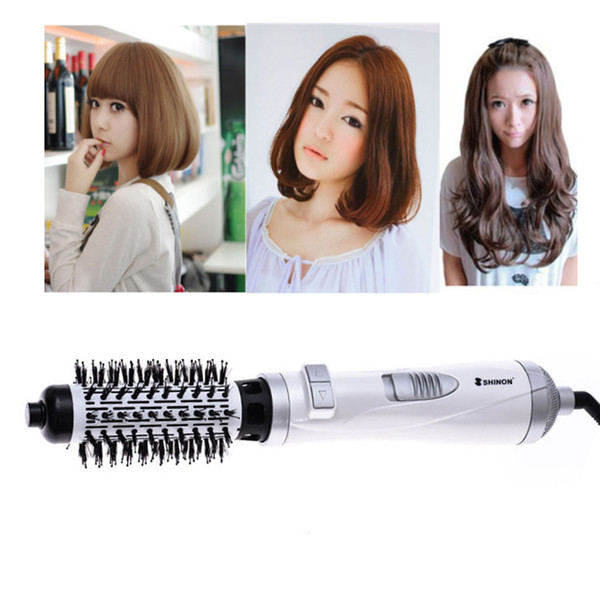 new arrival Chjpro 1000W HairDryer Brush 360 Rotating Professional Electric Blow Dryer Brush 220V Hair Straightener Comb Style Hair Irons