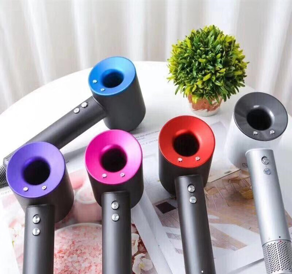 2PCS Hot Dyson Supersonic Hair Dryer Professional Salon Tools Blow Dryer Heat Super Speed Blower Dry Hair Dryers US/UK Plug free DHL