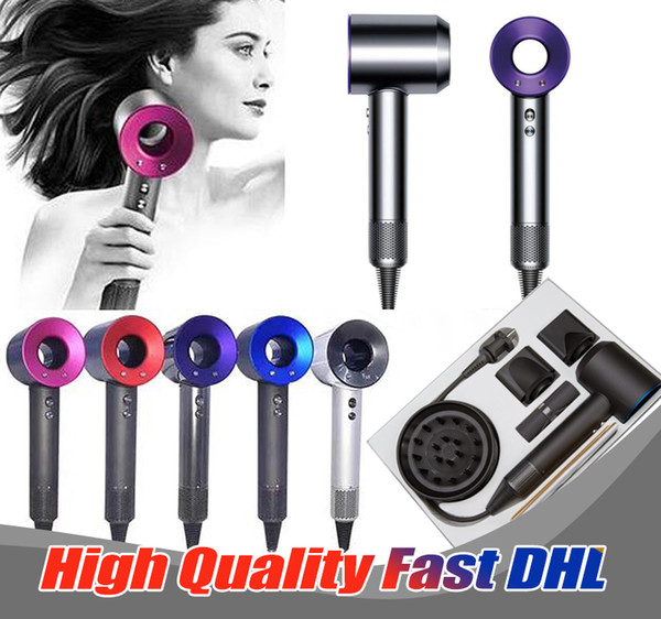 In Stock 1:1 For Dyson Supersonic Hair Dryer Professional Salon Tools Blow Heat Super Speed Blower Electric Dryers AU/UK/US/EU Plug for DHL