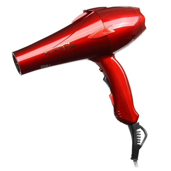 Wholesale Bright hair dryer RCT-3600 Bright old models Evergreen Strong wind 1800W Pure copper motor Black