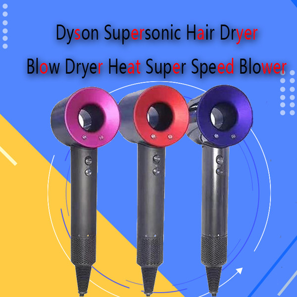 Hot sale! Dyson Supersonic Hair Dryer Professional Salon Tools Blow Dryer Heat Super Speed Blower Dry Hair Dryers US/EU Plug