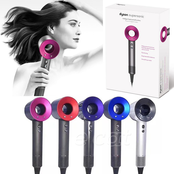 In Stock! For Dyson Supersonic Hair Dryer Professional Salon Tools Blow Dryer Heat Super Speed Blower Dry Hair Dryers Chrismas gift!