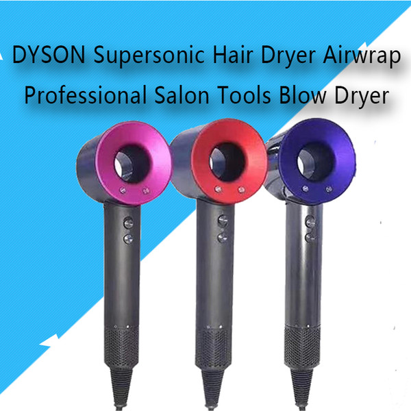 Dyson airwrap Supersonic Hair Dryer Professional Salon Tools US/EU PLUG Blow Dryer Heat Super Dry Hair Dryers with retail package