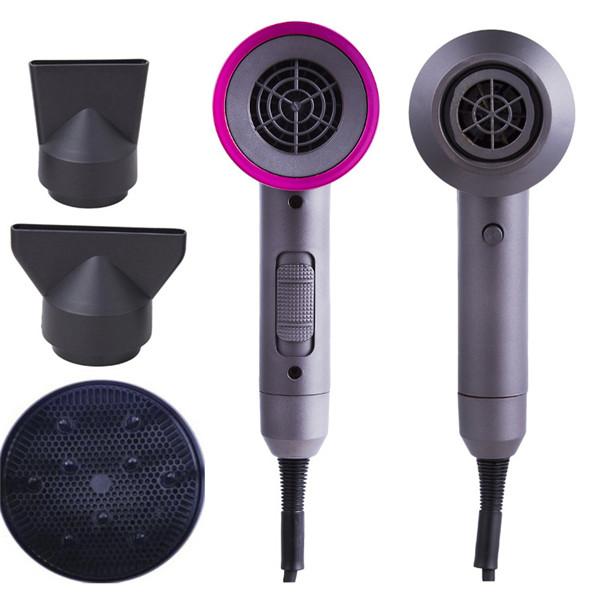 Negative Ionic Hair Dryer 3-in-1 Multifunctional Styling Tools Hairdryer Hair Blow Dryer Fast Straight Hot Air Styler 2019