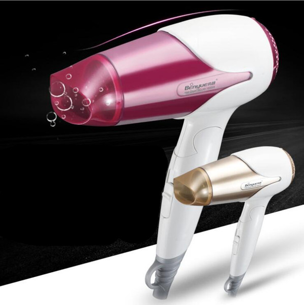 Hair dryer, household appliances, hair salon, folding, student, hair dryer, hot and cold air, ion blowing, air tube