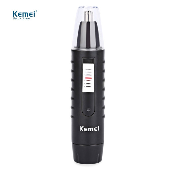 Kemei Rechargeable Electric Shaving Nose Hair Trimmer Safe Face Care Shaving Trimmer Sideburns Cutter For Nose Trimer Cleaner