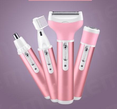 2019 latest model electric nose hair trimmer eyebrow trimmer shaver 4-in-1 multi-purpose safety shaver without residue