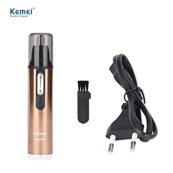 Kemei Fashion Electric Shaving Nose Hair Trimmer Safe Face Care Shaving Trimmer For Nose Trimer