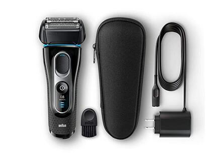 Braun Series 5 Mens 5145s Electric Foil Shaver with Wet Dry Integrated Precision Trimmer Rechargeable Cordless Razor with Travel Case