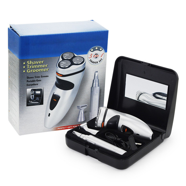 HOT SELLING Wholesale 110V/220V Multifunctional Face Care Electric Shaver Charging Shaver Men's Nasal Hair Shaver Set