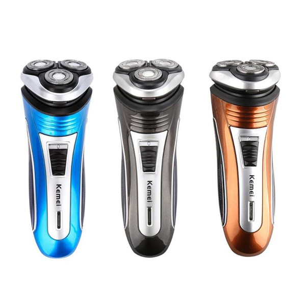 High quality Heads Shaving Razor 3D Electric Shaver Men Machine rechargeable Triple Floating Blade free shipping