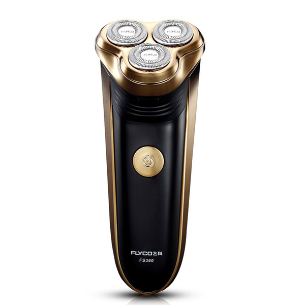 220v 2w FS360 Three-head veneer floating Man Electric shaver 8hours charging Gloden Touch button Razor