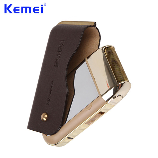 KEMEI Portable Mini Rechargeable Electric Shaver Groomer Trimmer Travel Reciprocating Electric Razor Shaving Machine KM-5700