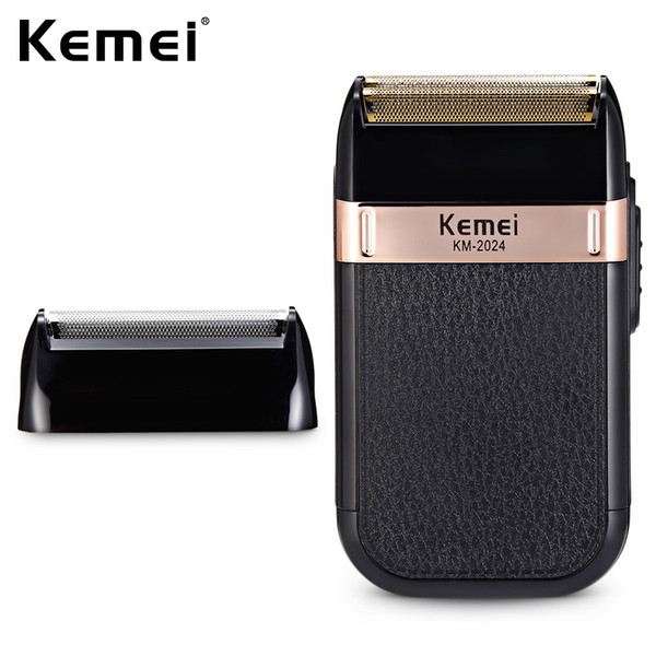 2019 New Kemei Electric Shaver for Men Twin Blade Waterproof Reciprocating Cordless Razor USB Rechargeable Shaving Machine Barber Trimmer