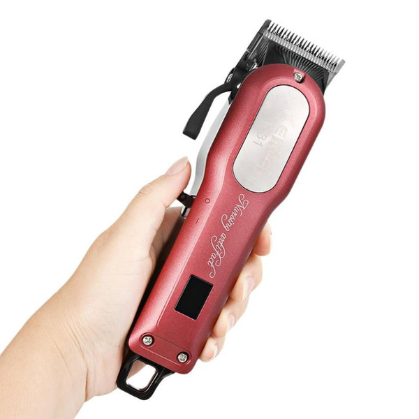 hot sale Cordless Hair Clipper Trimmer Cutting Razor electric hair clipper oil head push shear with 4 Guide Comb free shipping